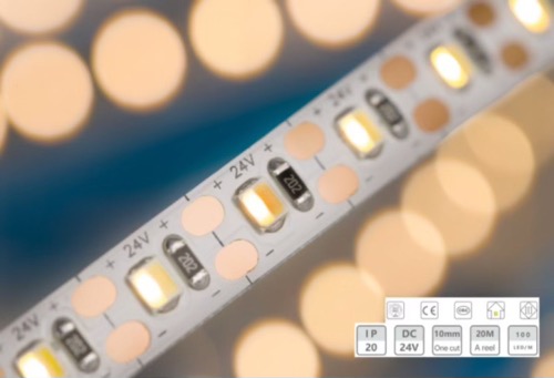 24V-8mm warna ganda strip lampu tegangan rendah